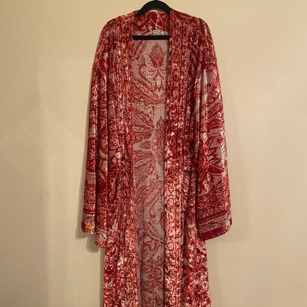 Free People Velvet Robe